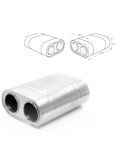Глушник/резонатор G-Tuning 016