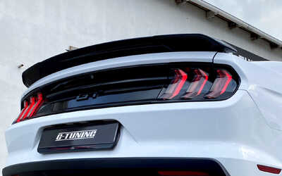 Ford Mustang виготовлення індивідуальної вихлопної системи